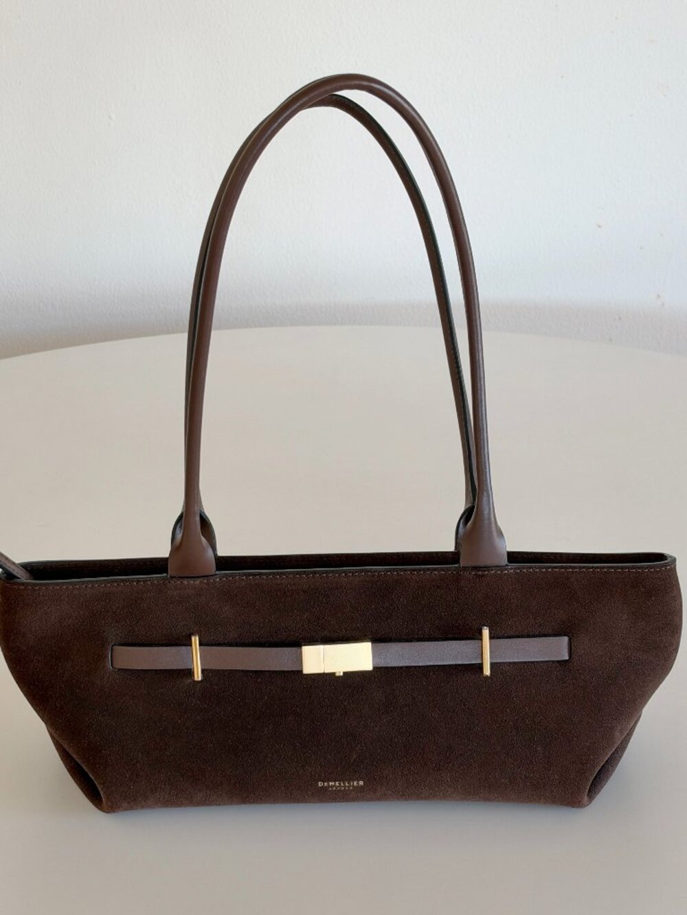 DeMillier New York Suede Bag